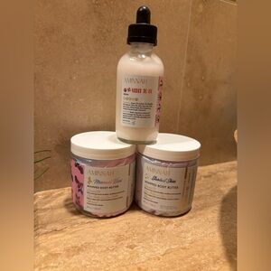 Aminnah Bundle – Mint To Be Serum + Two Whipped Body Butters